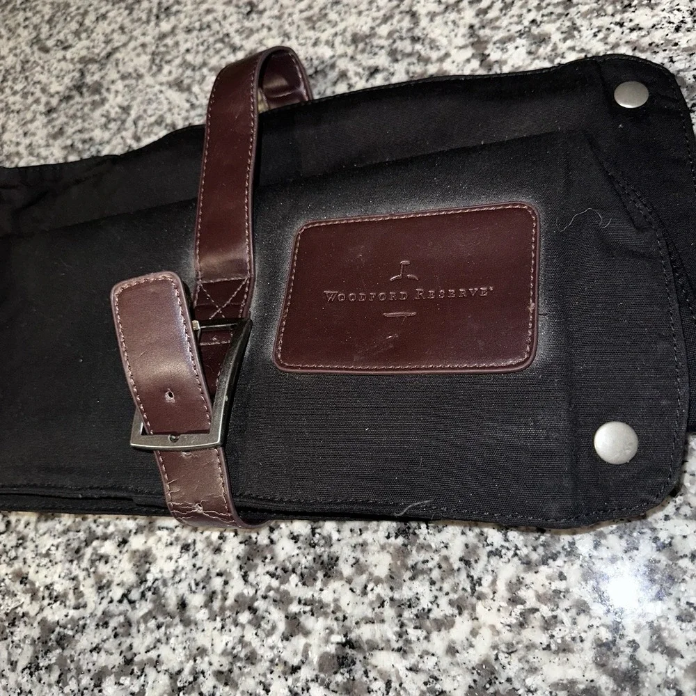 Woodford Reserve Kentucky Derby Canvas Belted Organizer Rare For bartender tool